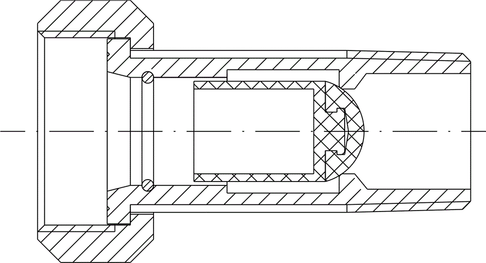 Check type meter joint