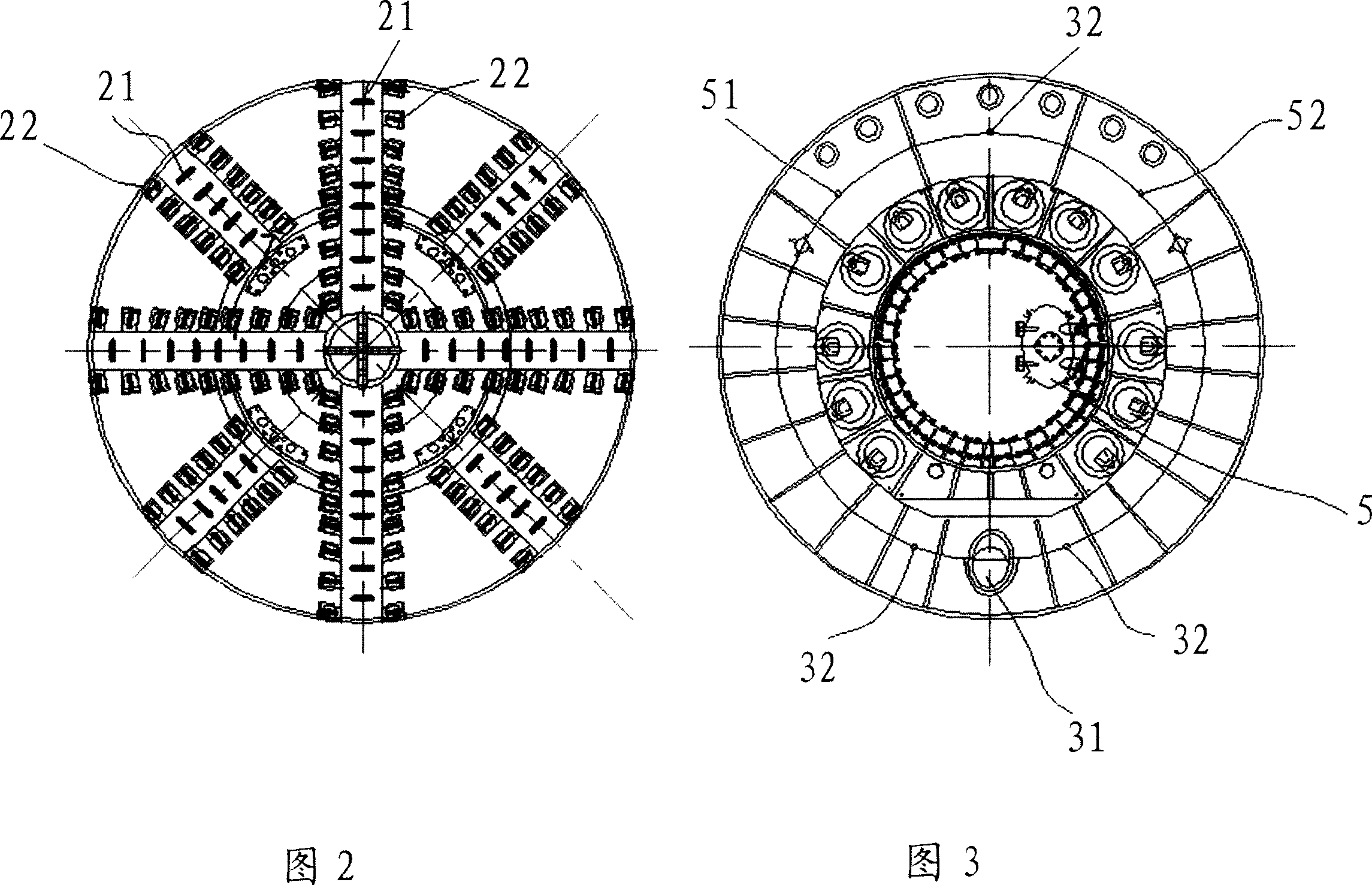 Composite balancing earth-pressure shielding machine