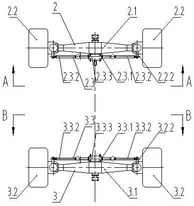 Axle assembly for plant-protection pesticide and fertilizer spraying machine