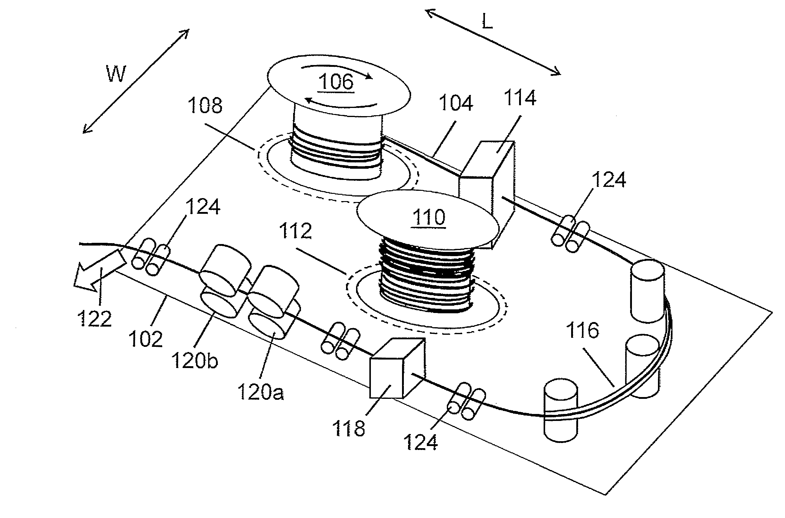 Laying of conduit at sea using horizontal reels