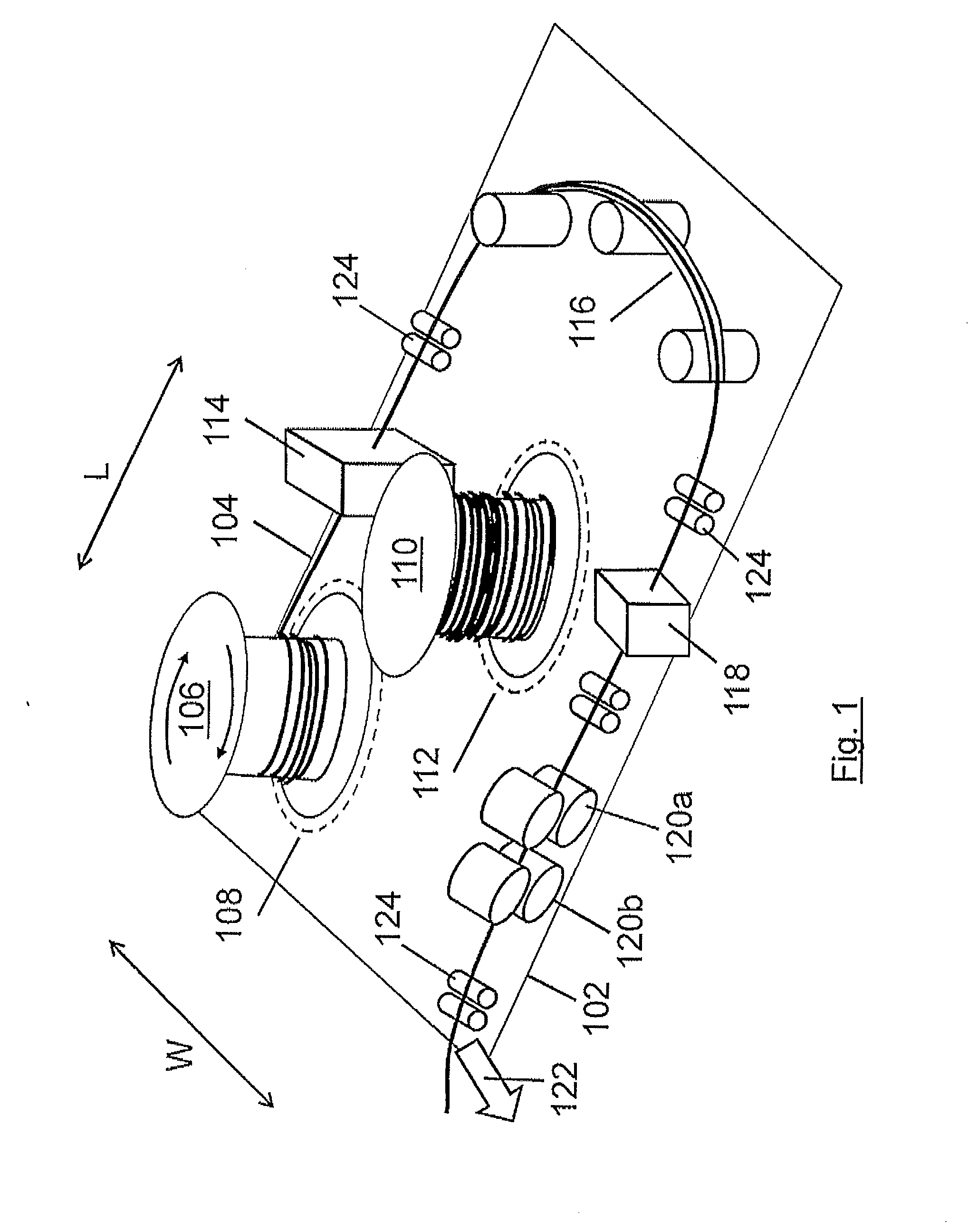 Laying of conduit at sea using horizontal reels