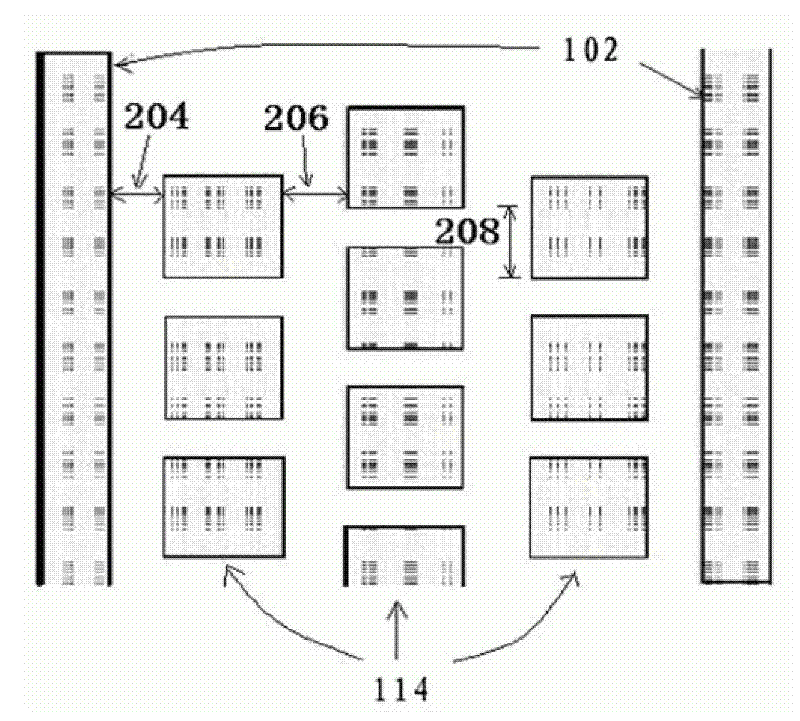 Test structure and test method for coupling capacitance of metal redundant fillers in integrated circuit