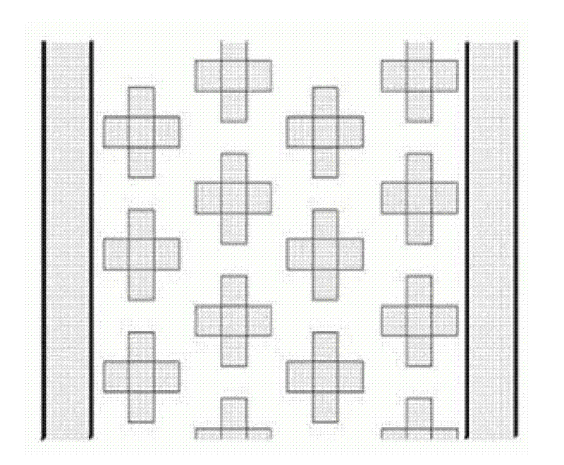 Test structure and test method for coupling capacitance of metal redundant fillers in integrated circuit