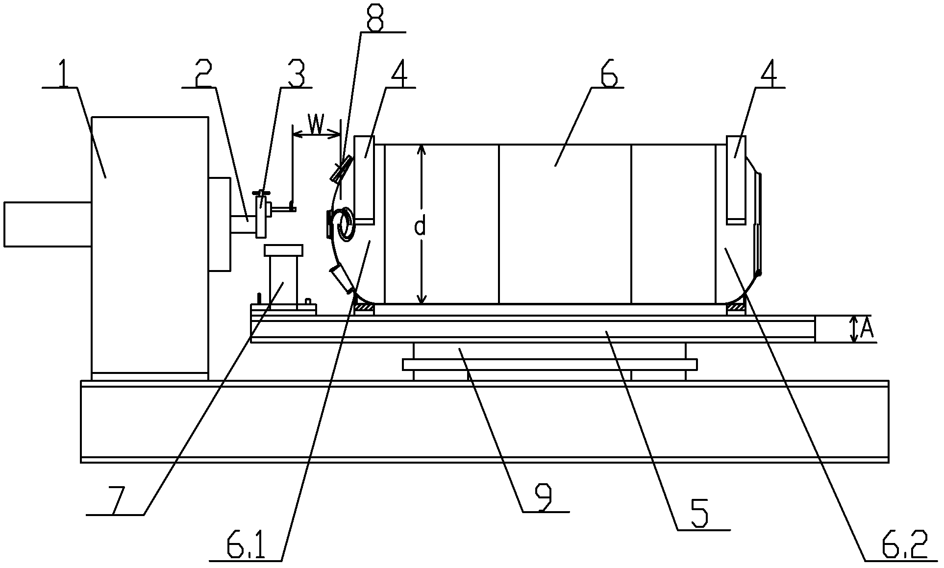 Method for processing back-spraying hole in shell of rocket chamber by using conventional boring machine