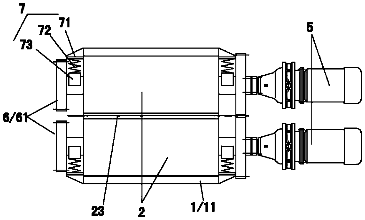 Sand producing equipment and process suitable for materials of various specifications