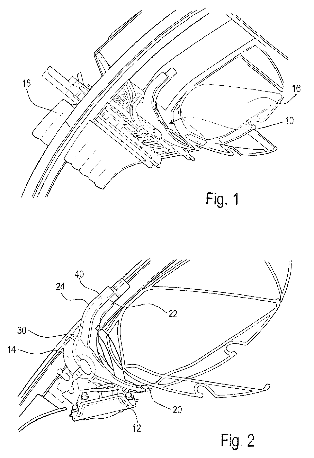 Air infeed device for air-conditioning passenger areas in aircraft