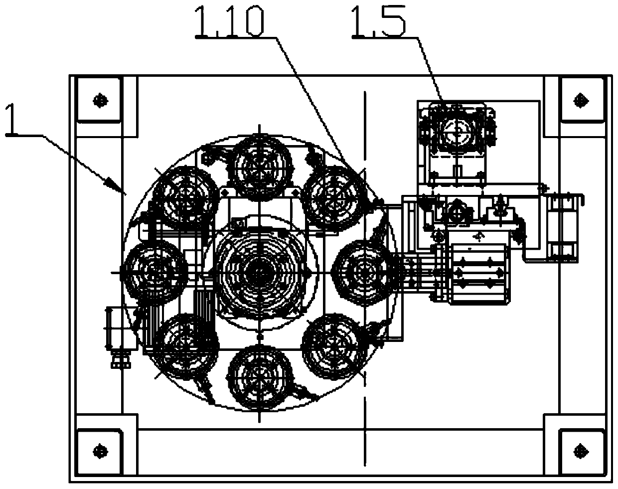 Automatic bushing assembling equipment