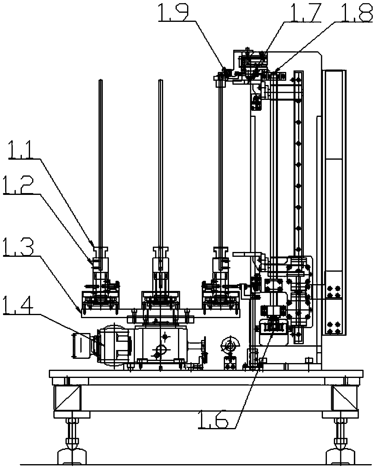 Automatic bushing assembling equipment