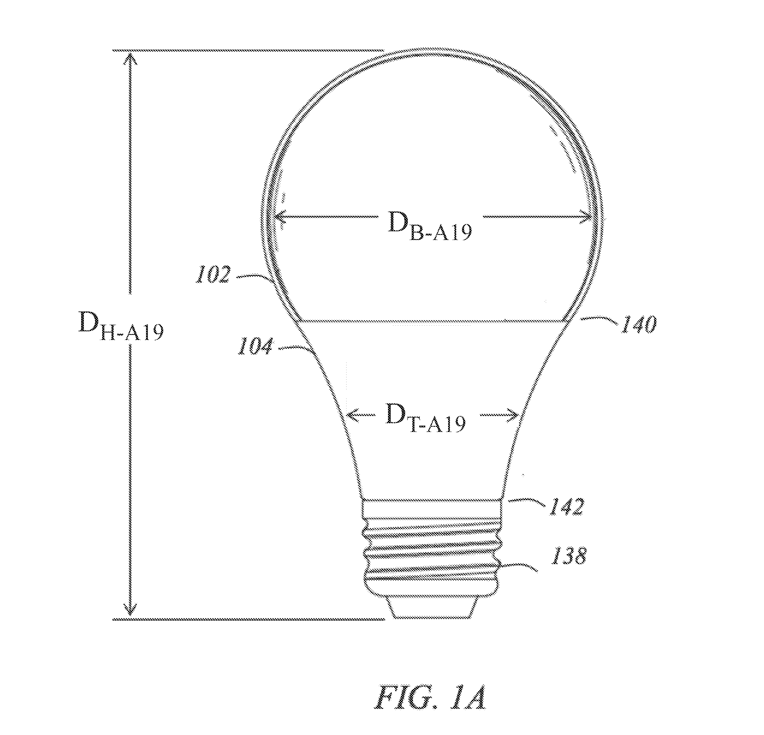 High frequency induction RF fluorescent lamp with reduced electromagnetic interference