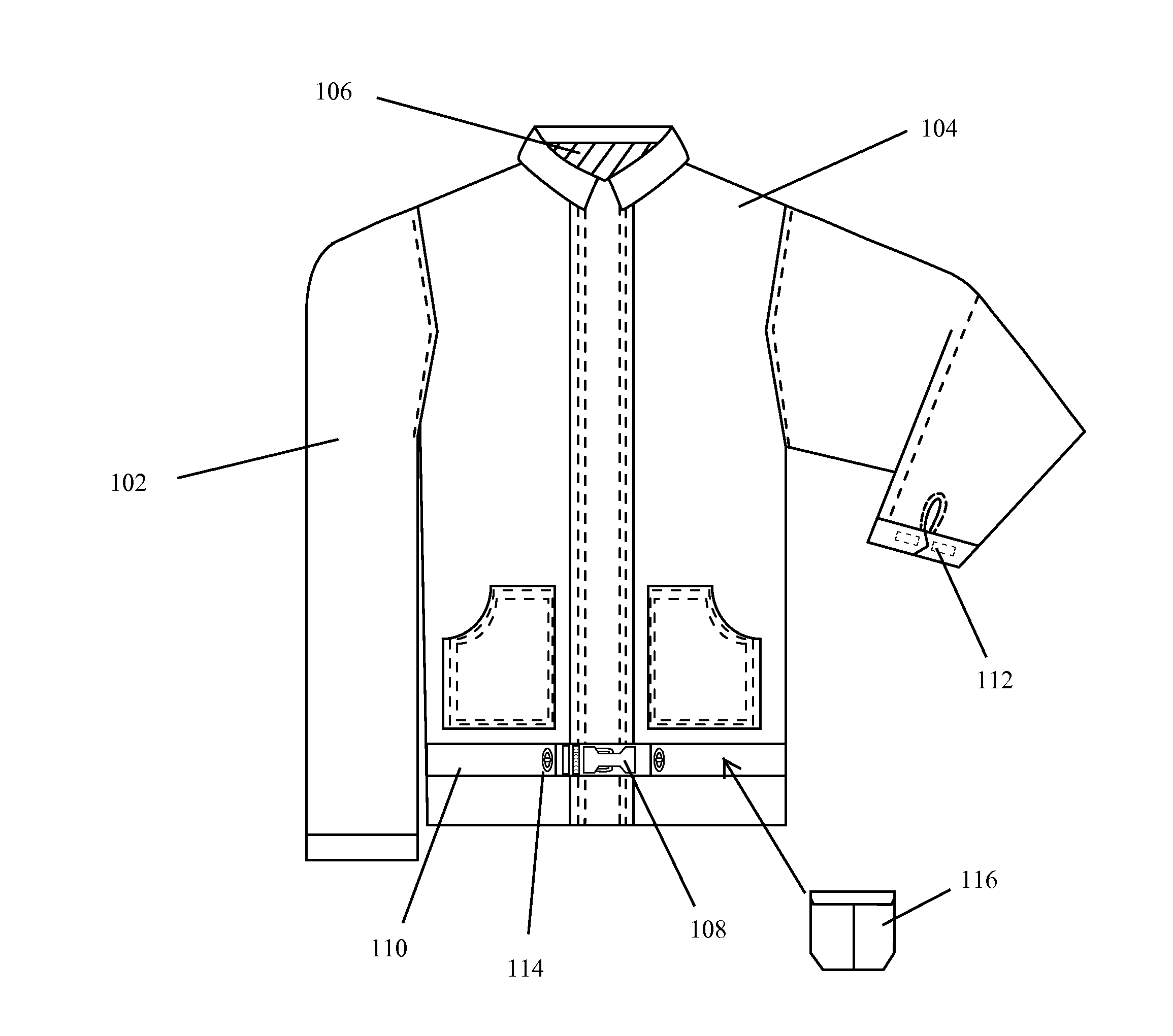 Load-bearing jacket