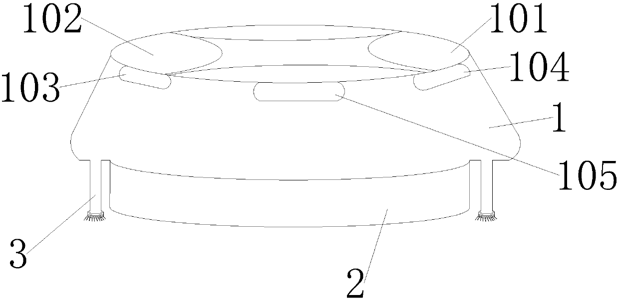 Automatic cleaning robot for assembly line