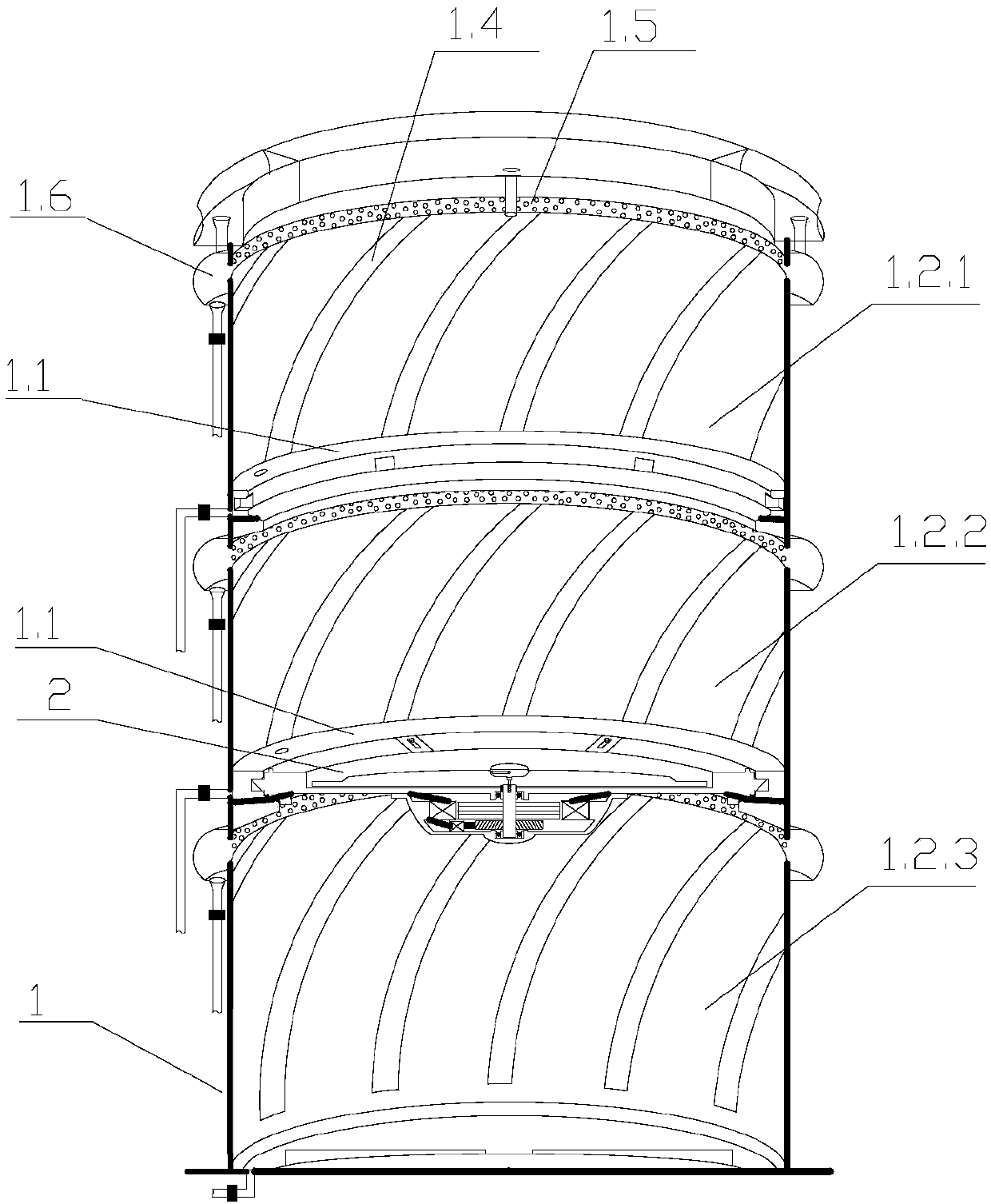 Variable-capacity washing-machine barrel capable of achieving independent washing and independent control and washing machine