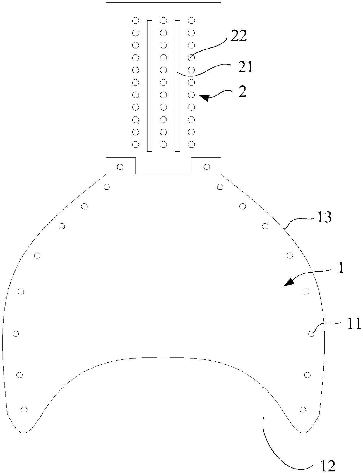 Sengstaken-Blakemore tube traction fixation device