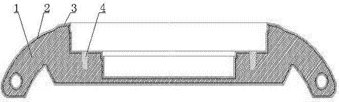 Process for producing case or accessories of precious metal wristwatch