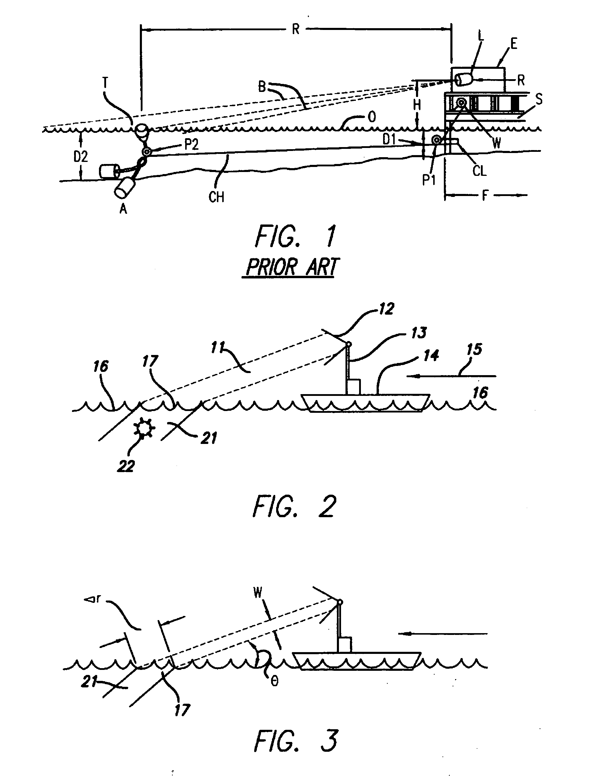 Lidar with streak-tube imaging, including hazard detection in marine applications; related optics