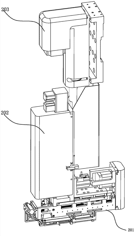 Thin nut implanting machine and nut implanting method thereof