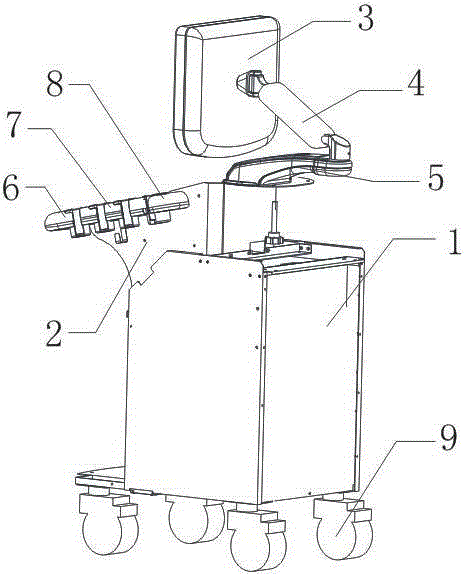 Three-dimensional hystero-salpingography imaging instrument