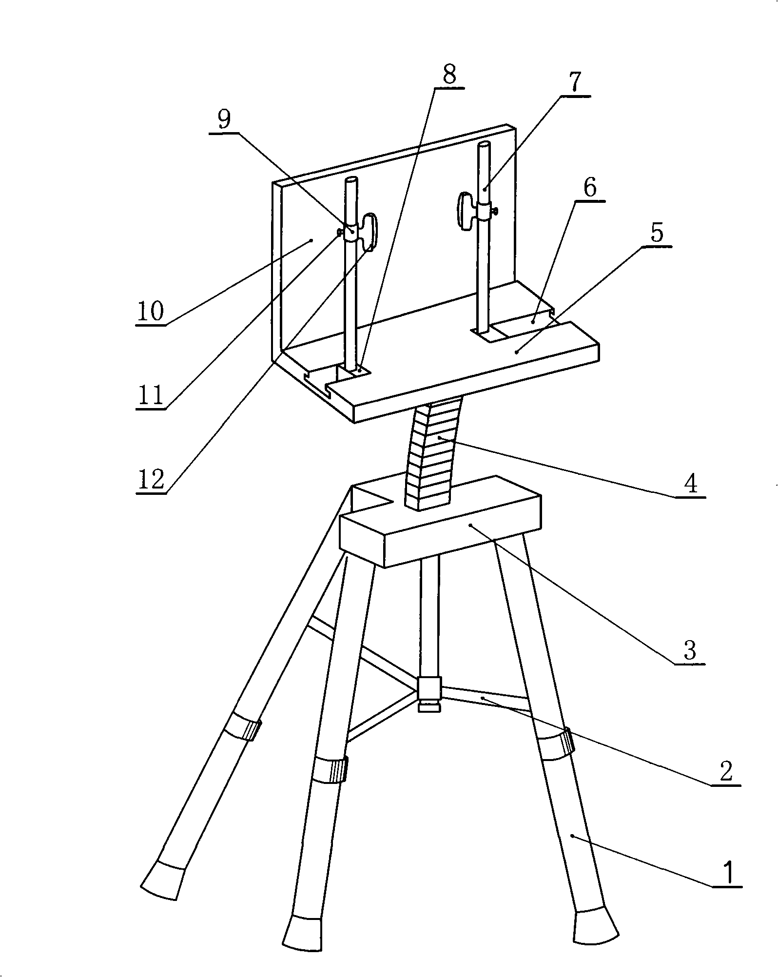 All directional reading shelf