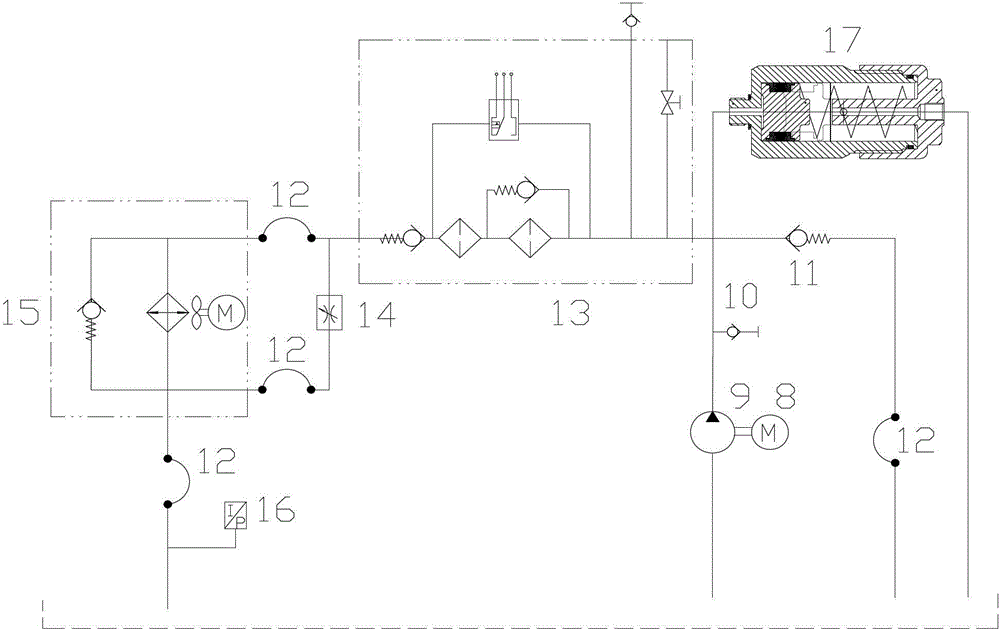 Wind-powered lubrication system with pressure buffer