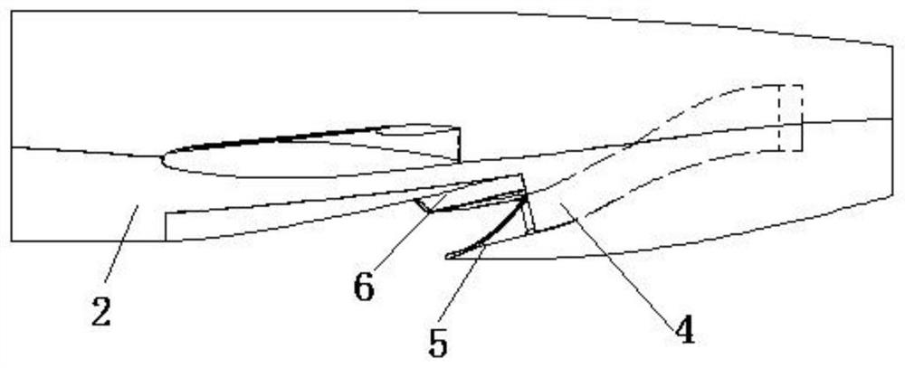 Subsonic aircraft air inlet channel