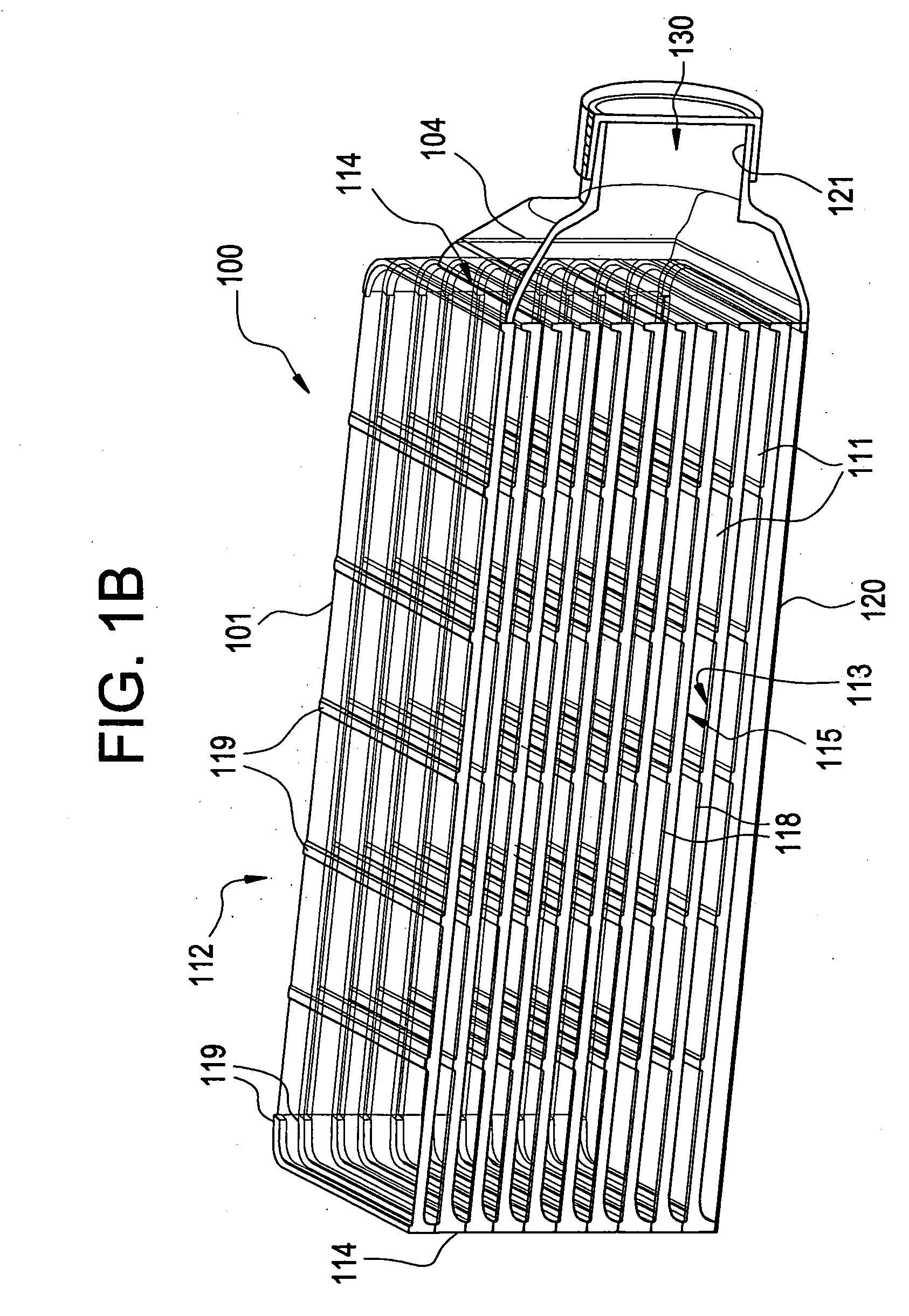 Multilayered cell culture apparatus