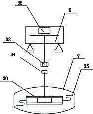 Sulfur deposition device based on magnetic suspension balance