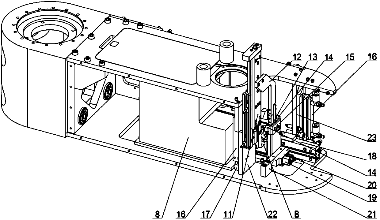 Screw-tightening manipulator and screw-tightening device