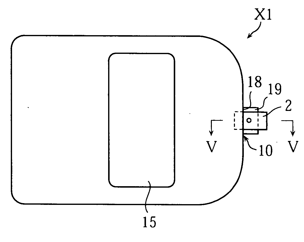 Analyzer having temperature sensor