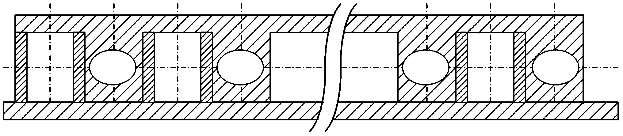 X-ray combination refractor focusing performance test device based on CCD detection