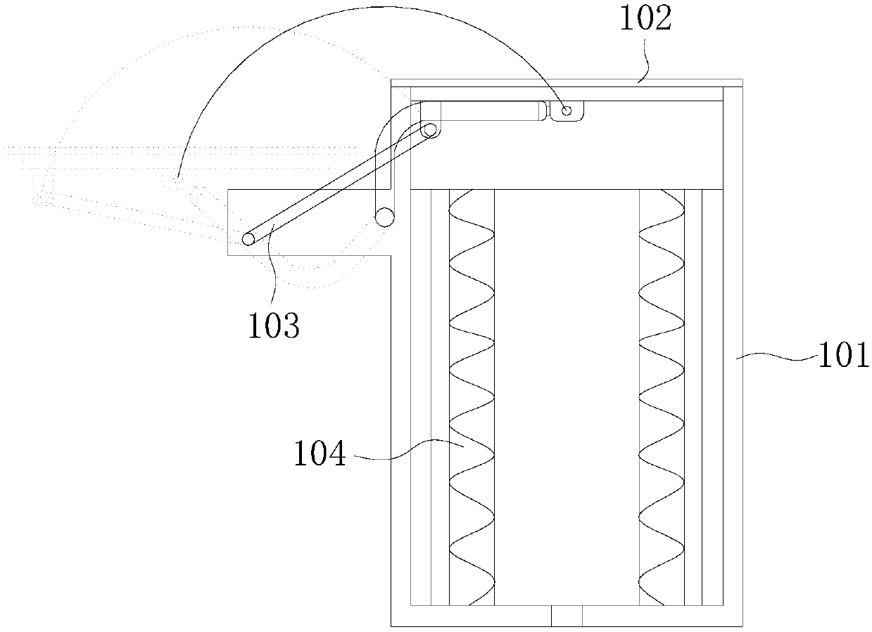 Aluminum alloy smelting furnace and smelting device