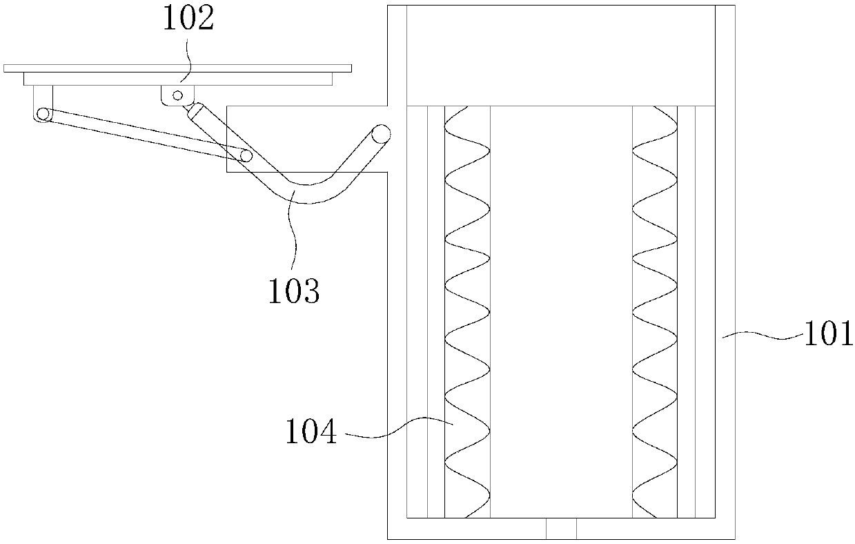 Aluminum alloy smelting furnace and smelting device