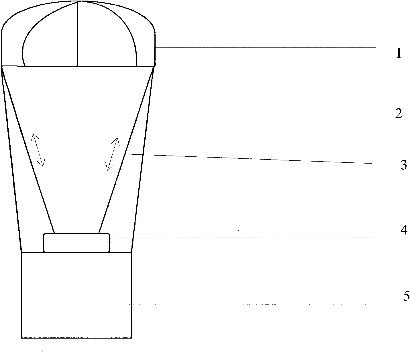 Digital positioning landing control device