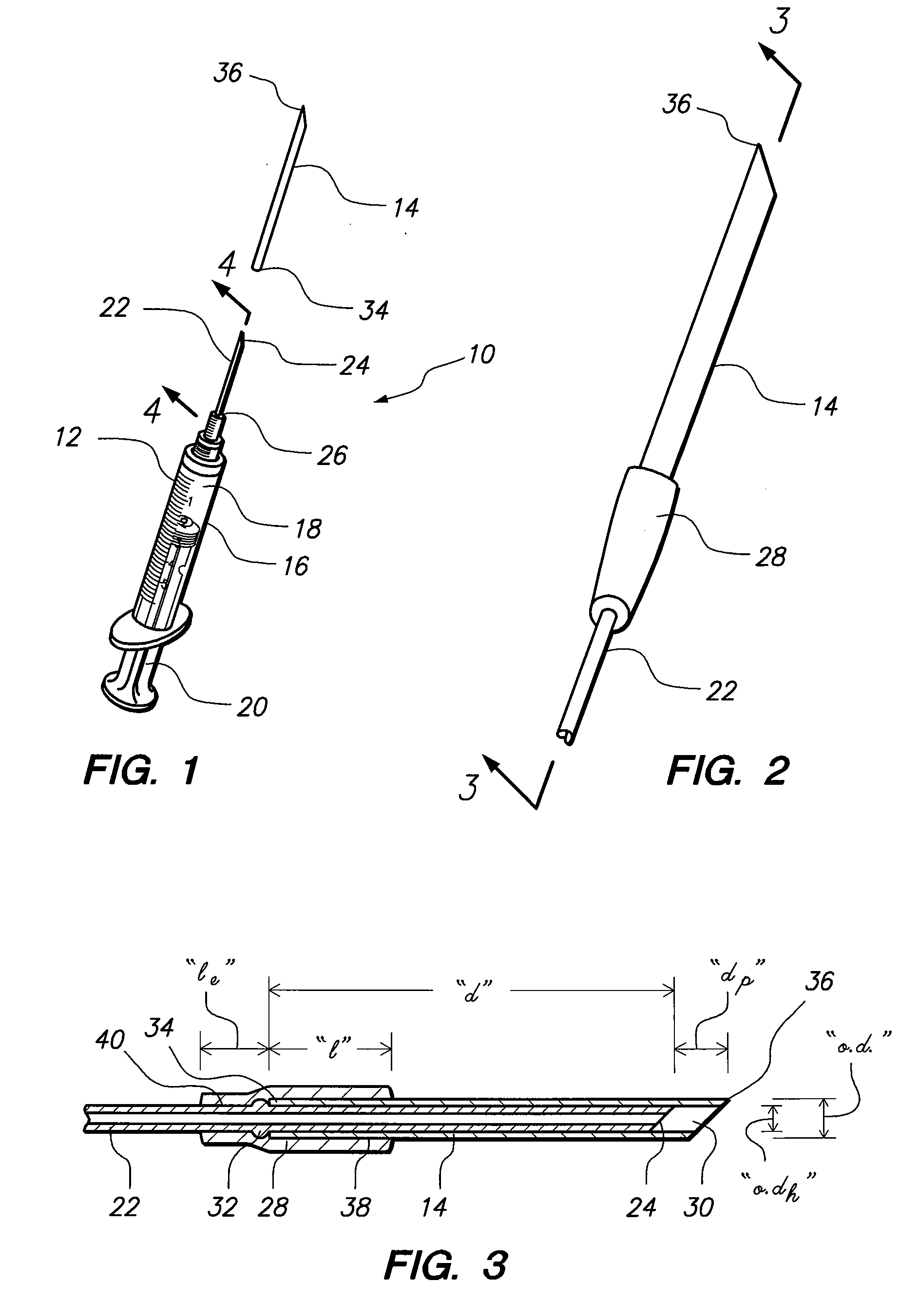 Hypodermic needle tip protector