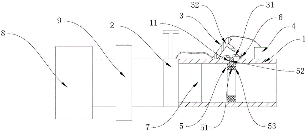 Automatic closing system for preventing water from entering engine