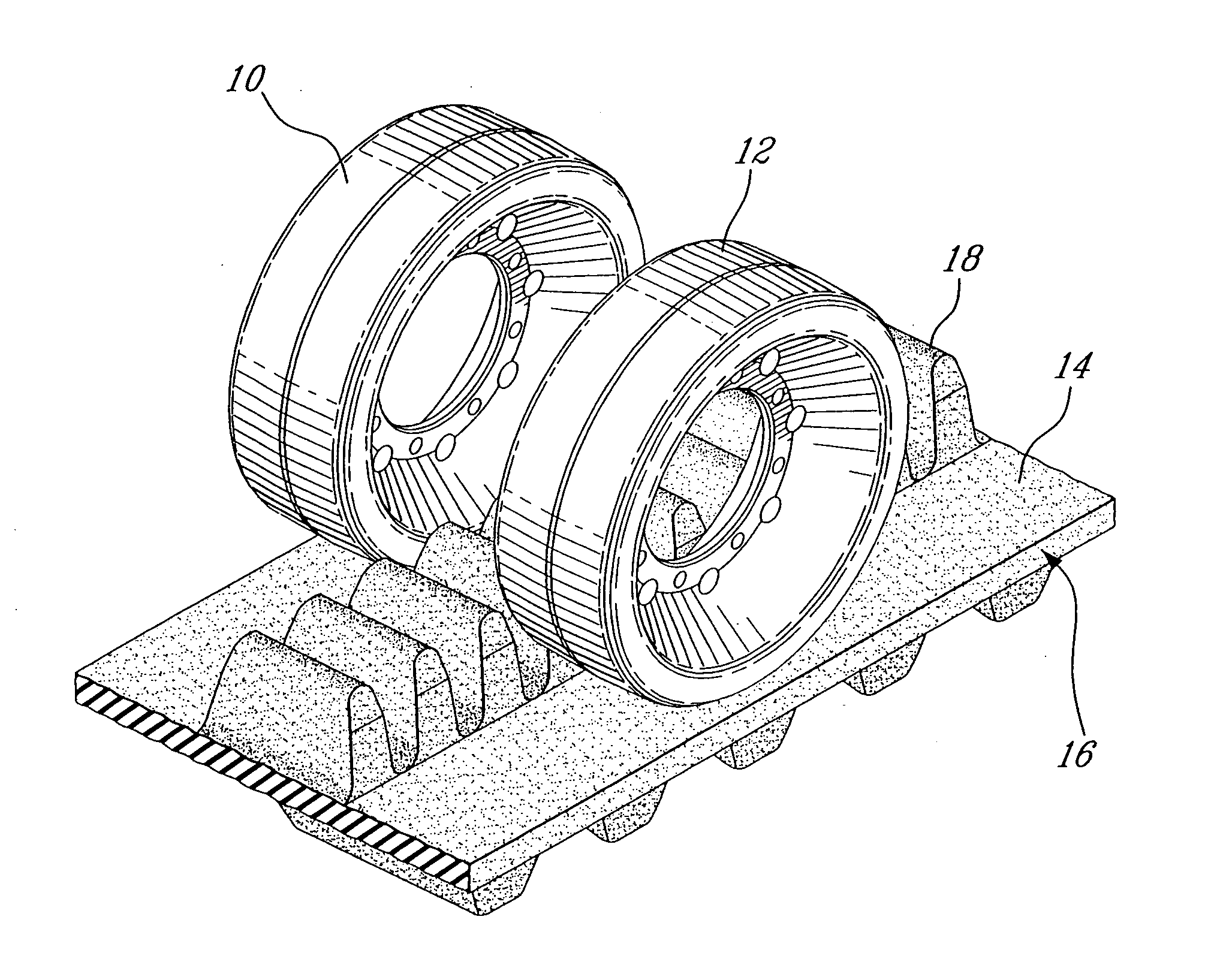 Mid-roller wheels for endless drive track system