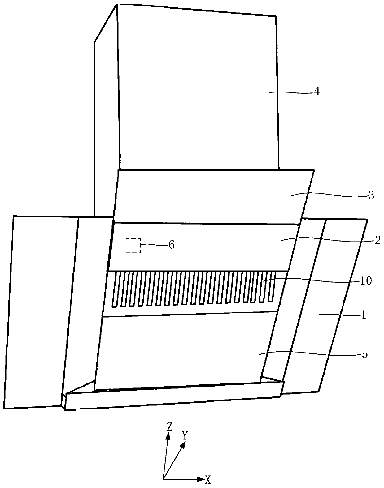 Side suction range hood