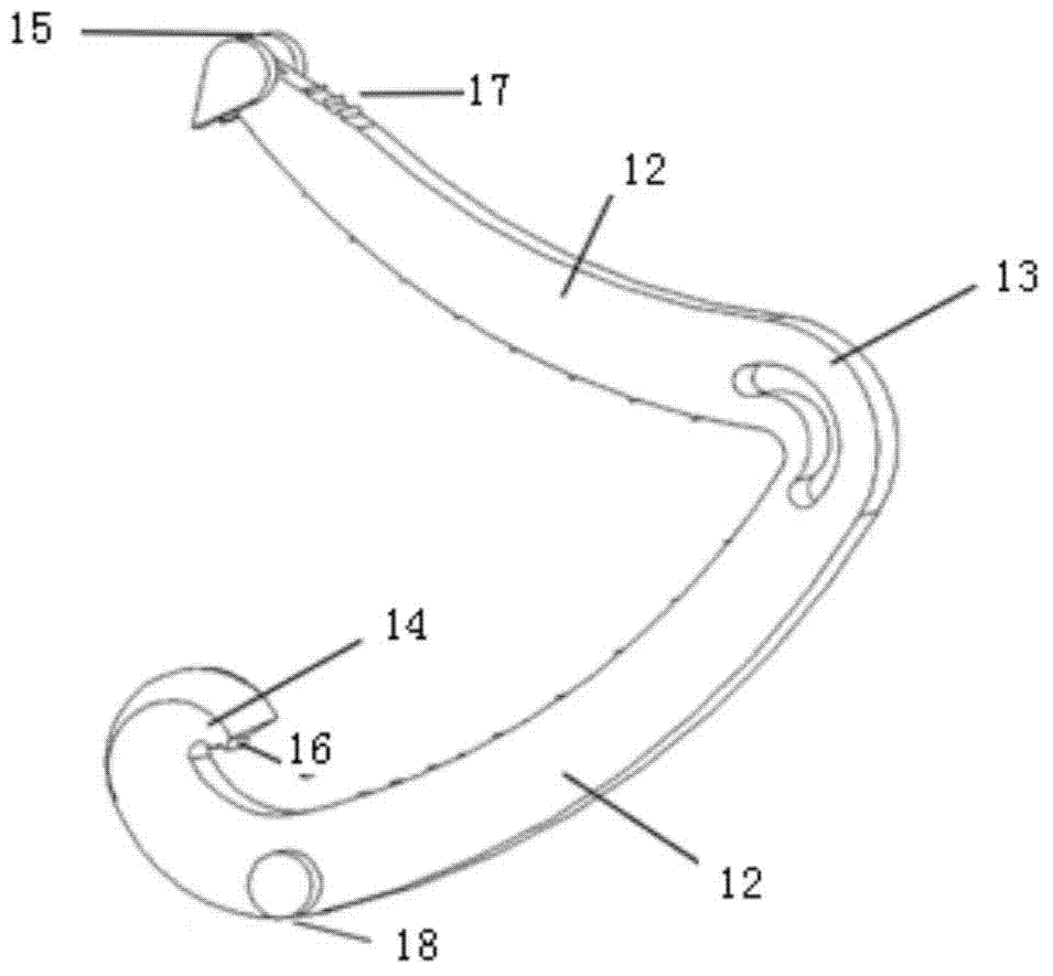 Anti-shedding hemostatic clamp