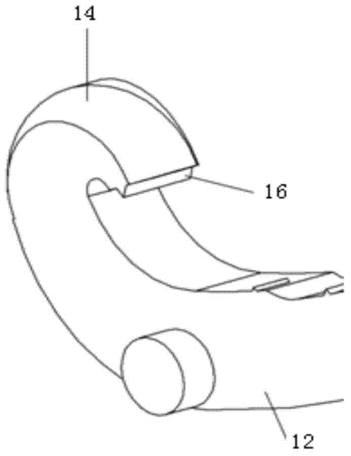 Anti-shedding hemostatic clamp