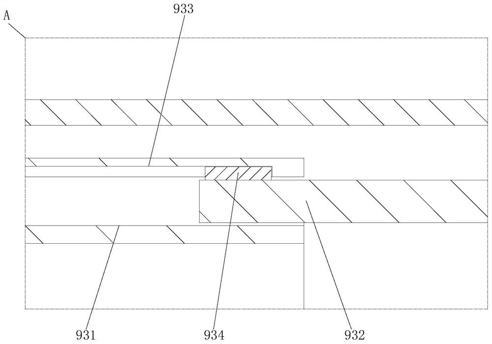 A vertical drilling device for the roof of a steel frame composite building