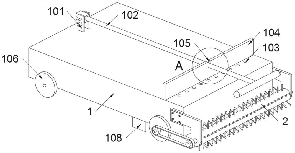 Defect degree detection device for ancient wood structure building