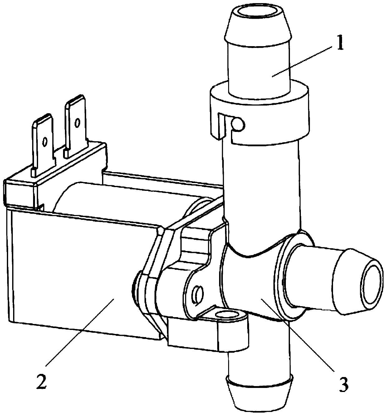 Pressure relief structure and electric steamer with same