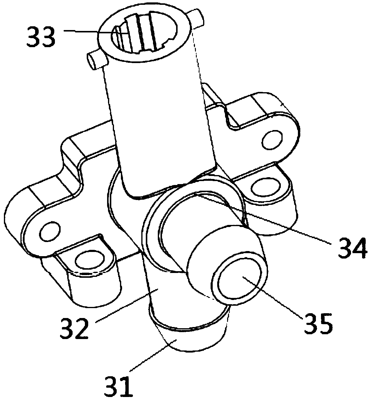 Pressure relief structure and electric steamer with same