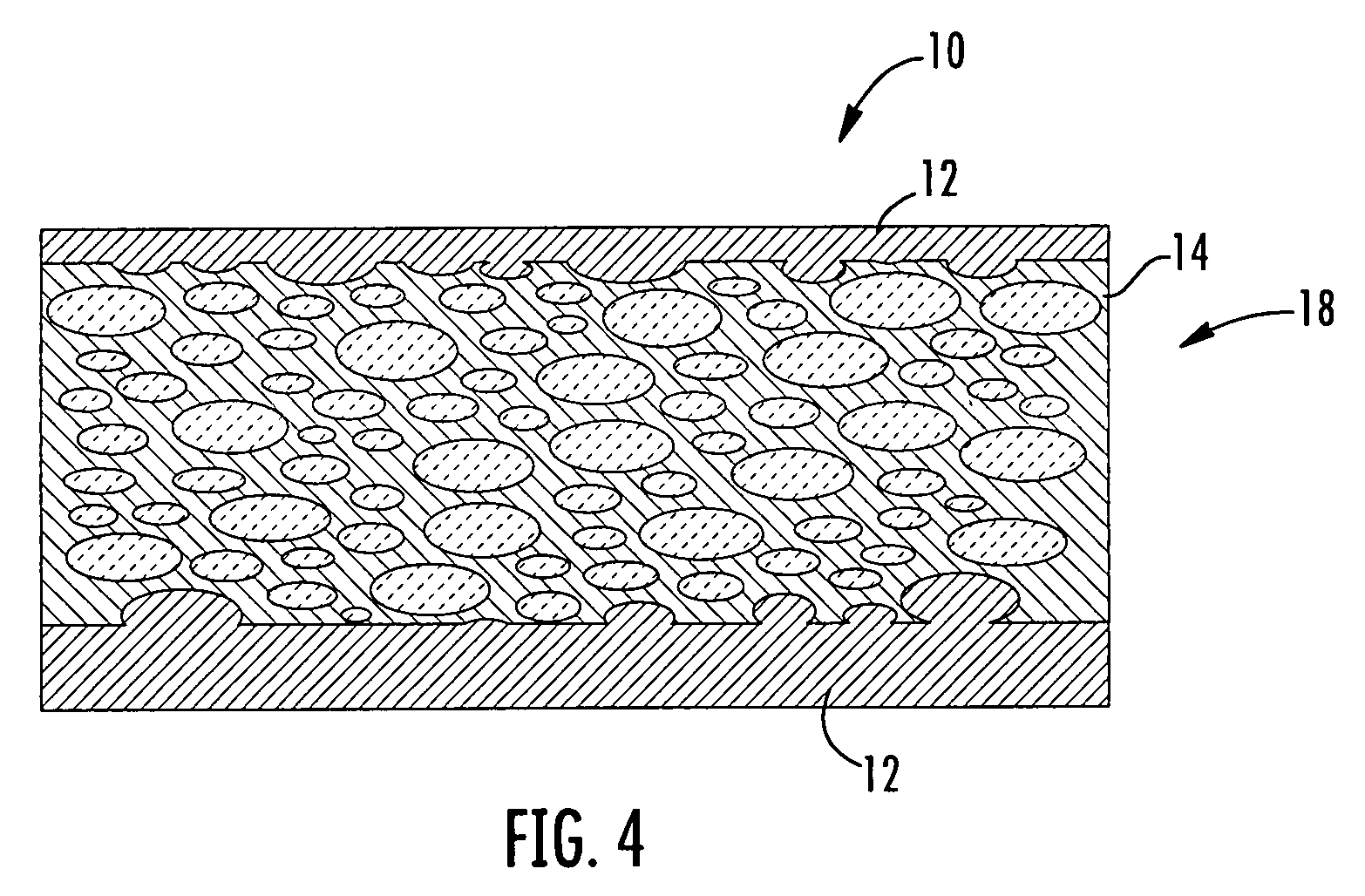 System for applying a continuous surface layer on porous substructures of turbine airfoils