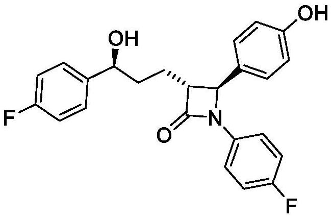 Synthesis process of ezetimibe bulk drug