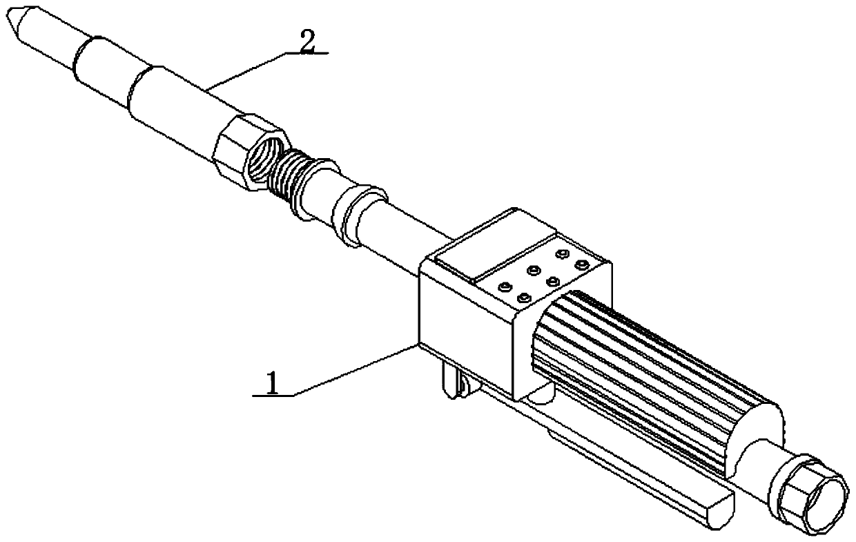 Lubricating grease filling equipment