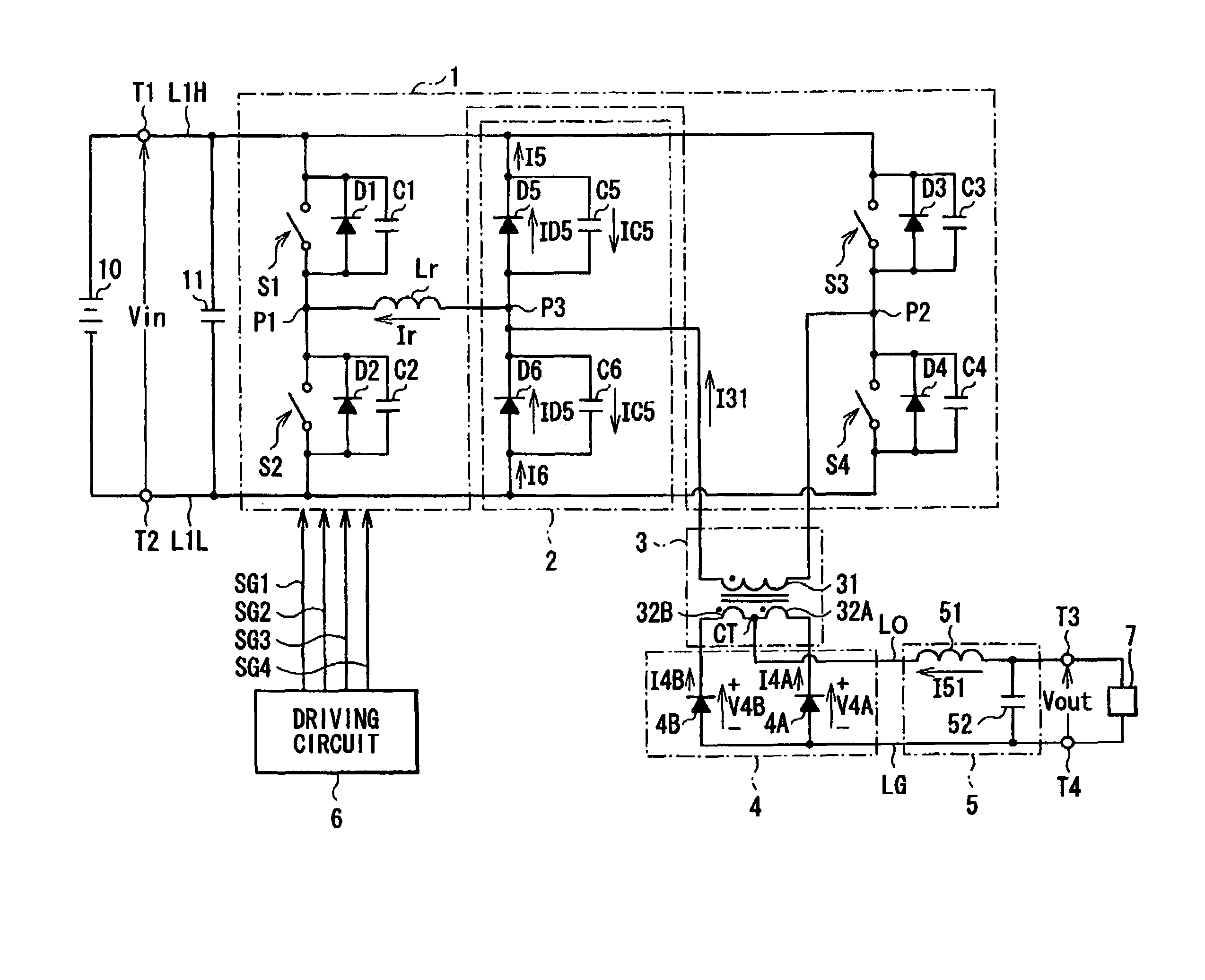 Switching power supply unit