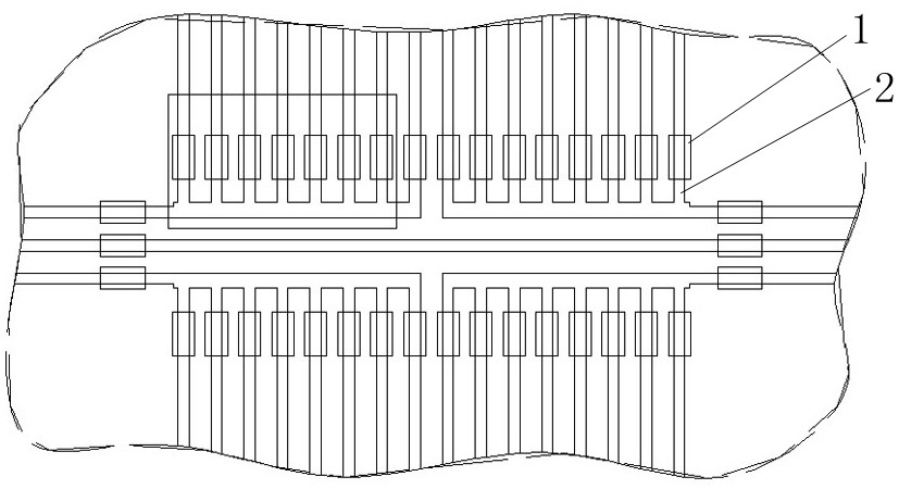 Secondary etching forming method for high-precision lead