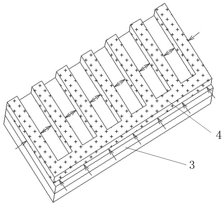 Secondary etching forming method for high-precision lead