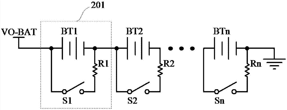 A series battery pack equalization circuit and equalization method