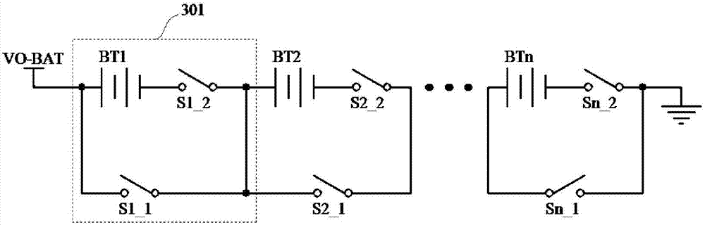 A series battery pack equalization circuit and equalization method